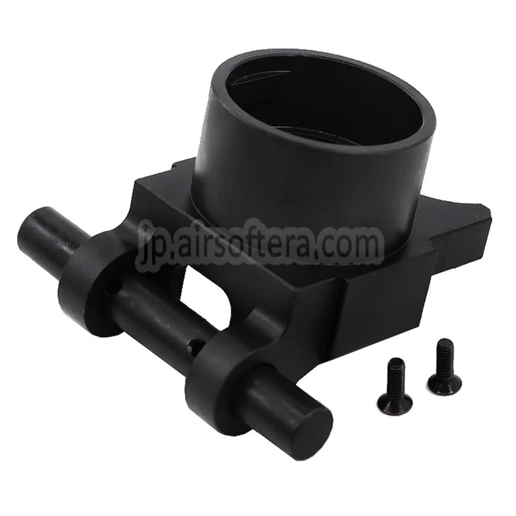 BBT CNCスチール製バイポッドアダプター、VFC M249シリーズGBBマシンガンエアソフトガンに適合