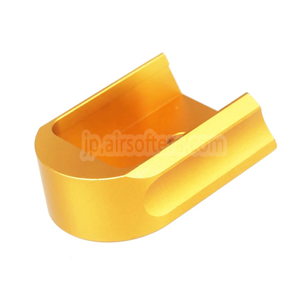 5KU CNCアルミマガジンベースプレート タイプ1 KJ WORKS Shadow2シリーズ GBBピストルマガジン エアソフト