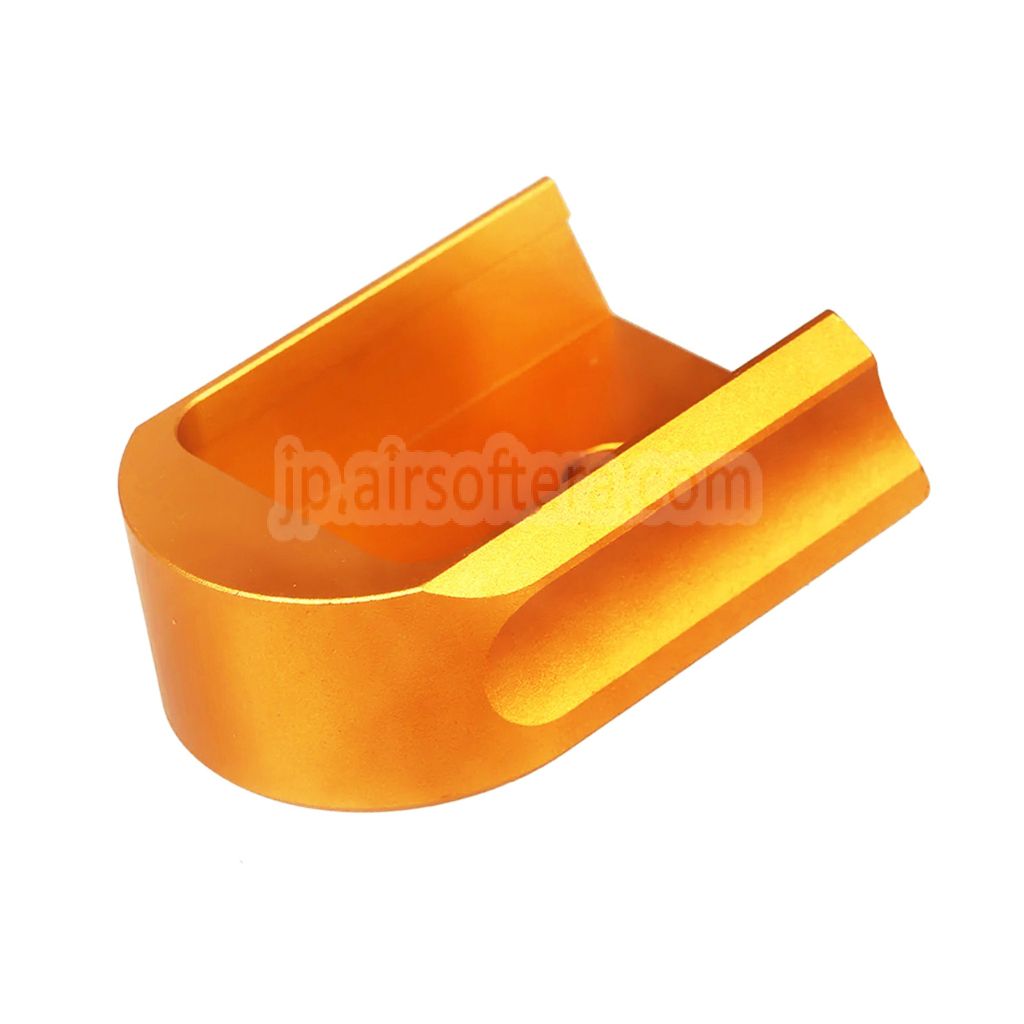 5KU CNCアルミマガジンベースプレート タイプ1 KJ WORKS Shadow2シリーズ GBBピストルマガジン エアソフト