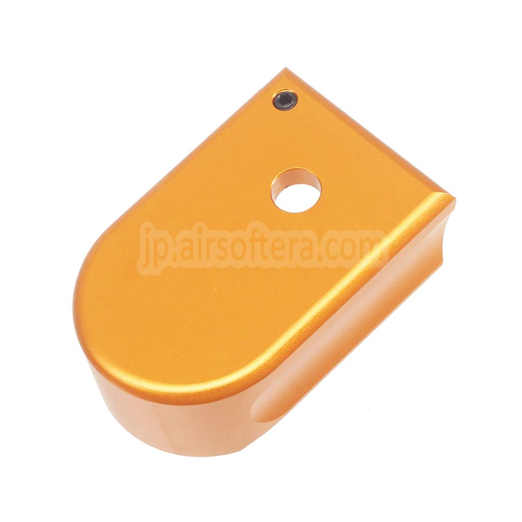 5KU CNCアルミマガジンベースプレート タイプ1 KJ WORKS Shadow2シリーズ GBBピストルマガジン エアソフト