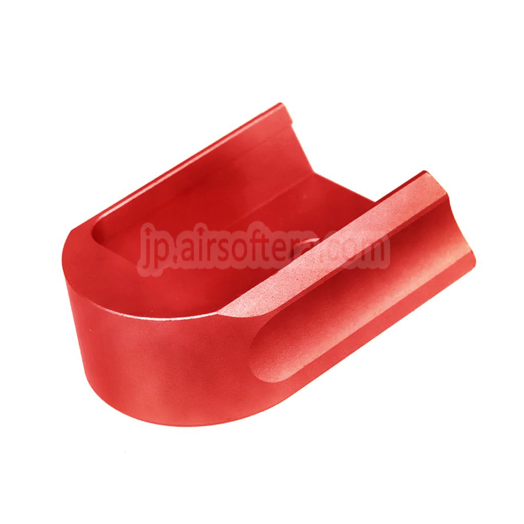 5KU CNCアルミマガジンベースプレート タイプ1 KJ WORKS Shadow2シリーズ GBBピストルマガジン エアソフト