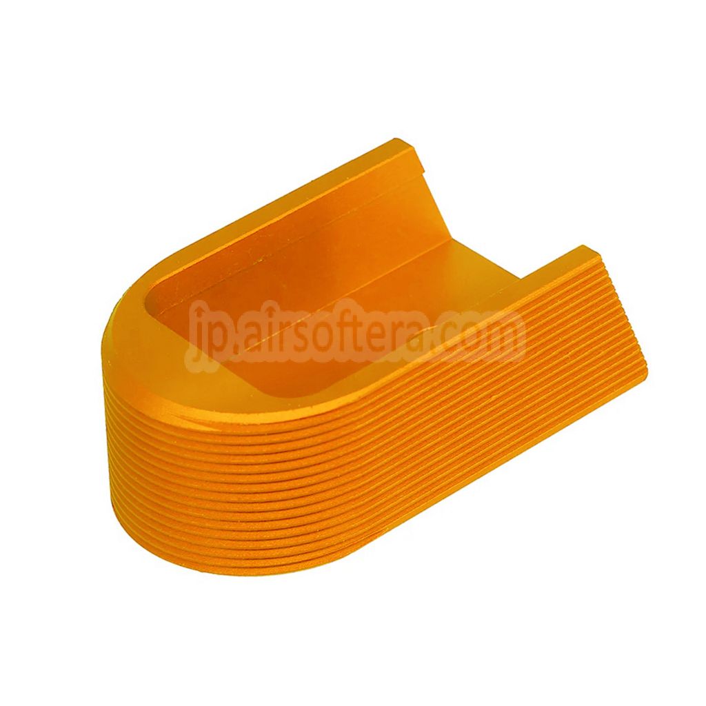 5KU CNCアルミマガジンベースプレート タイプ2 KJ WORKS Shadow2シリーズ GBBピストルマガジン エアソフト