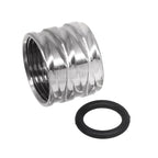 5KU ロンバス ローレット スレッドプロテクター バレルカバー -14mm CCW 反時計回り スレッドアウターバレル ピストル エアソフトガン用