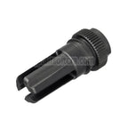 5KU 170mm AAC SR5スタイル QDサプレッサー サイレンサー 3プロングフラッシュハイダー付き -14mm CCW 反時計回りネジバレルライフル エアガン用