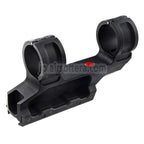 GK Tactical クイックデタッチ リープ スコープマウント (高さ1.93インチ、内径30mm) ブラック