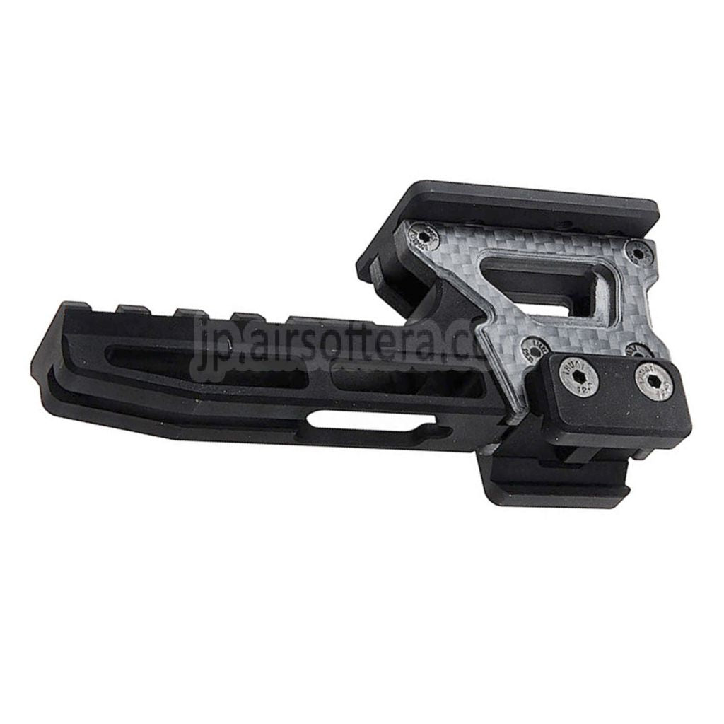 REVANCHIST AIRSOFT 2.26インチ モジュラー光学マウント V2 水陸両用RMR Docterレッドドットサイトマウントおよびレーザーデバイス対応 ライザーブラック