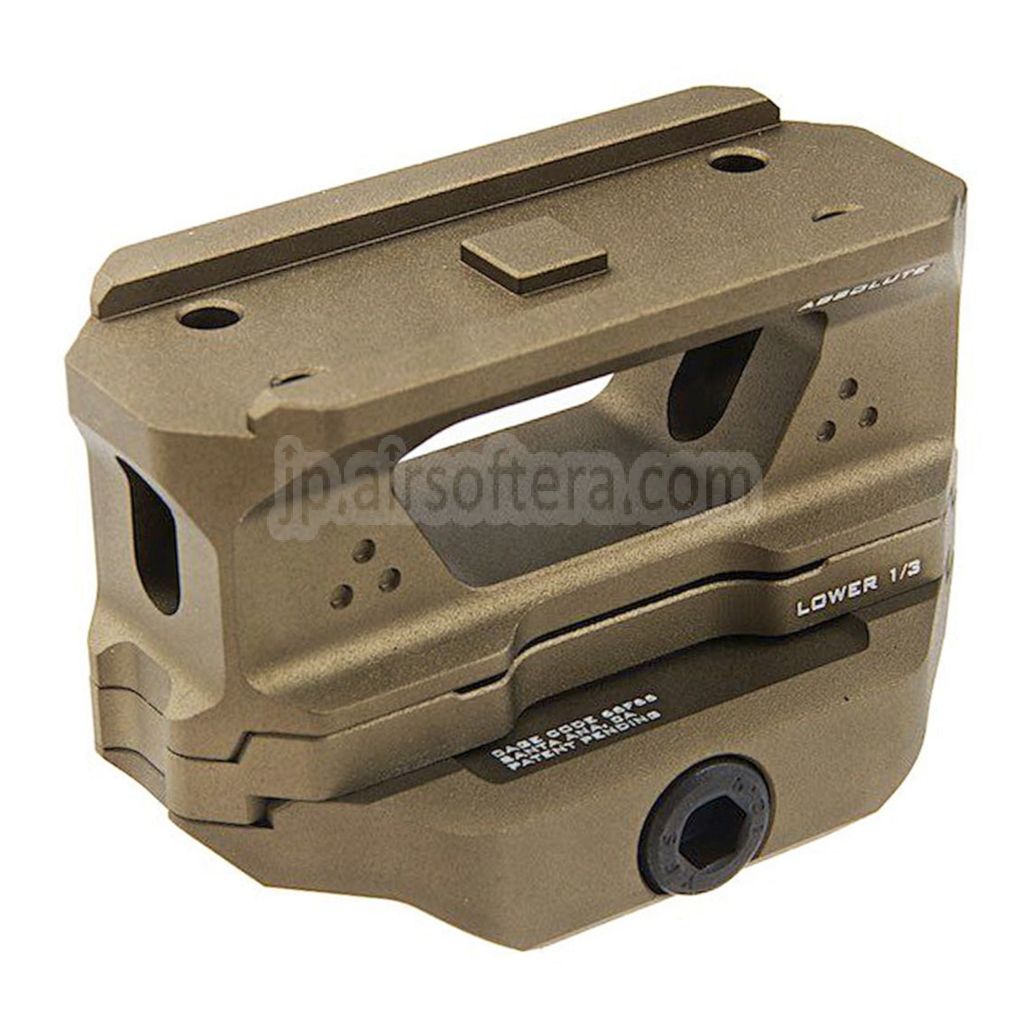 Strike Industries 3ピース ロープロファイル ライザーマウント T1レッドドットスコープ対応