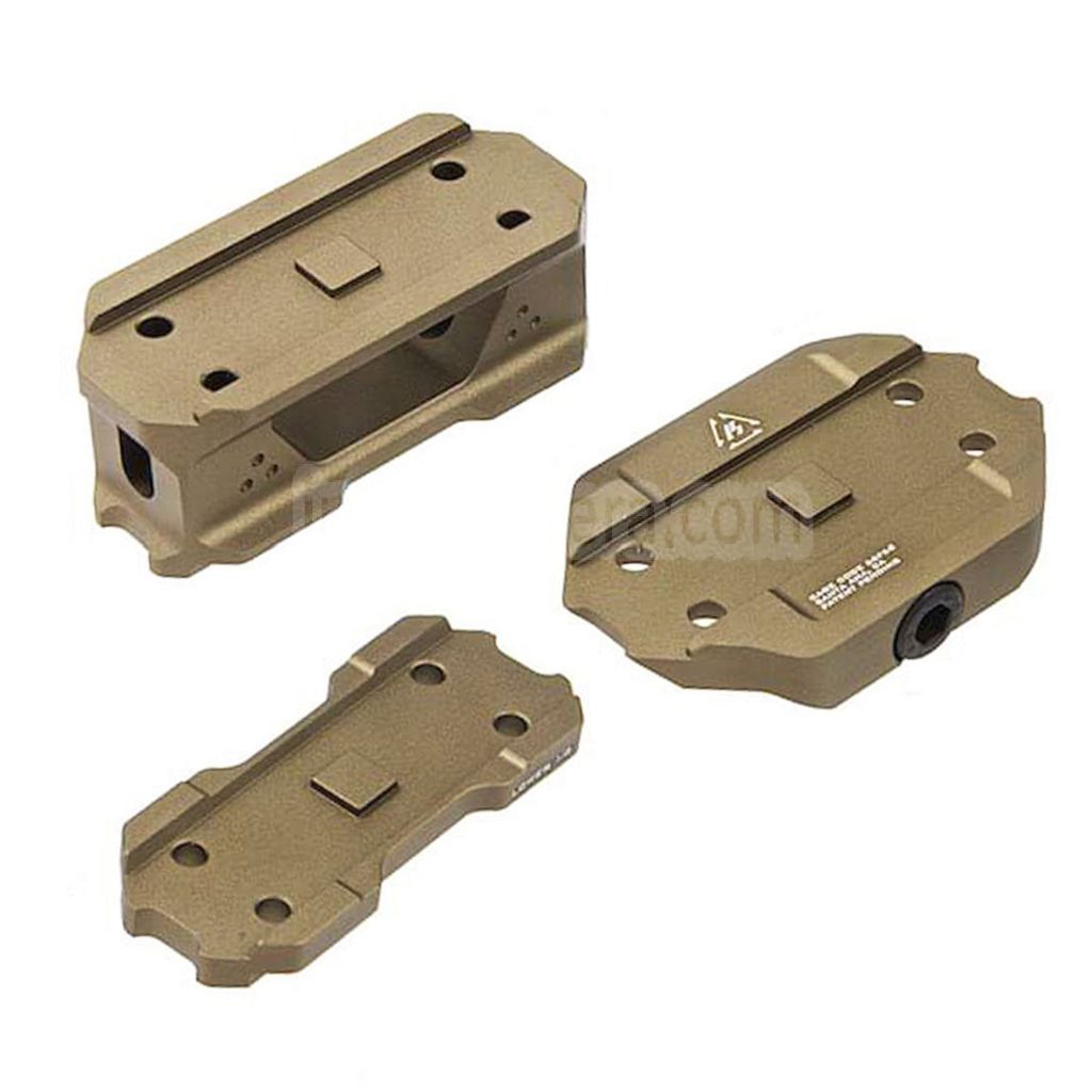 Strike Industries 3ピース ロープロファイル ライザーマウント T1レッドドットスコープ対応