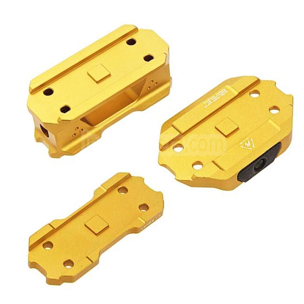 Strike Industries 3ピース ロープロファイル ライザーマウント T1レッドドットスコープ対応