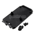 BOMBER AIRSOFT RMRスタイルオプティクスマウント（東京マルイG17 Gen5 MOSシリーズGBBピストル対応）（ブラック）