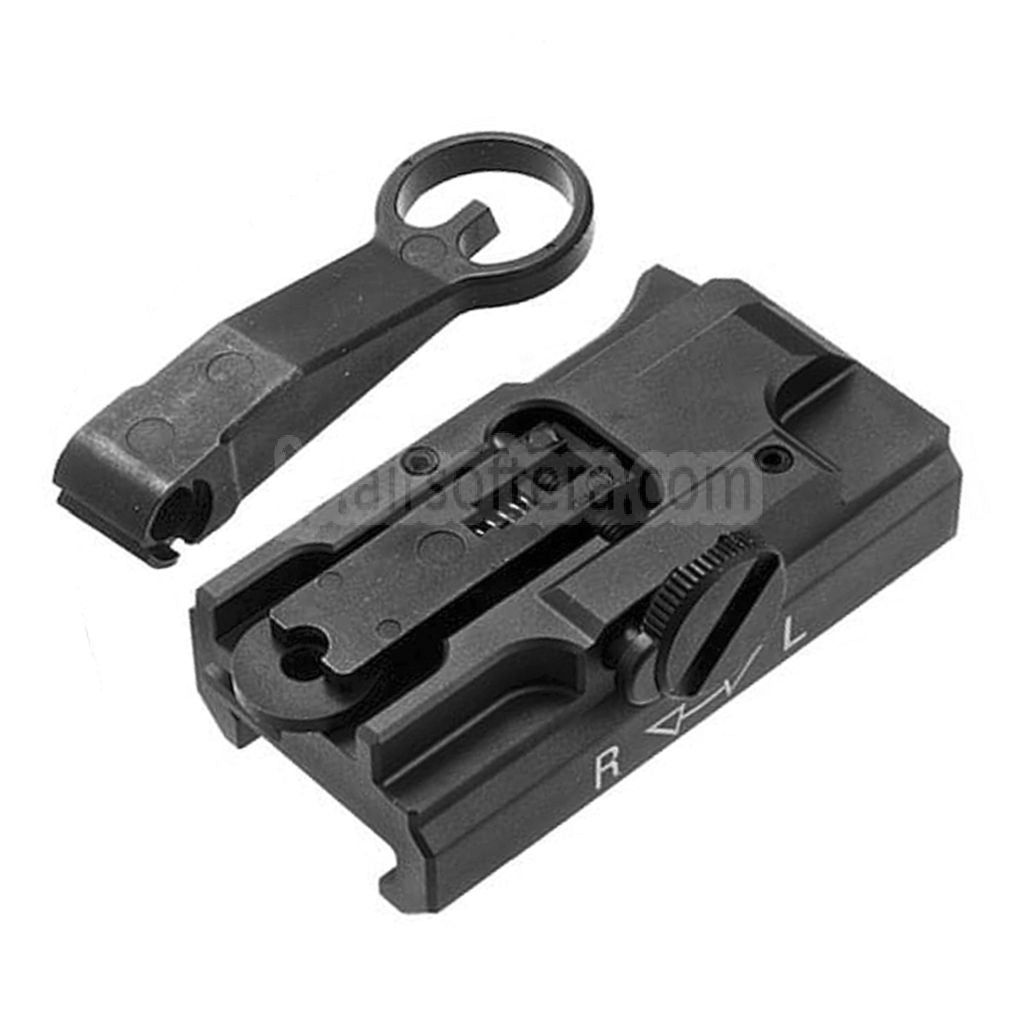Guns Modify GM CNCアルミ 416 A5スタイル クイックデタッチ フリップアップサイト 東京マルイ M4シリーズ MWS GBBライフル エアガン