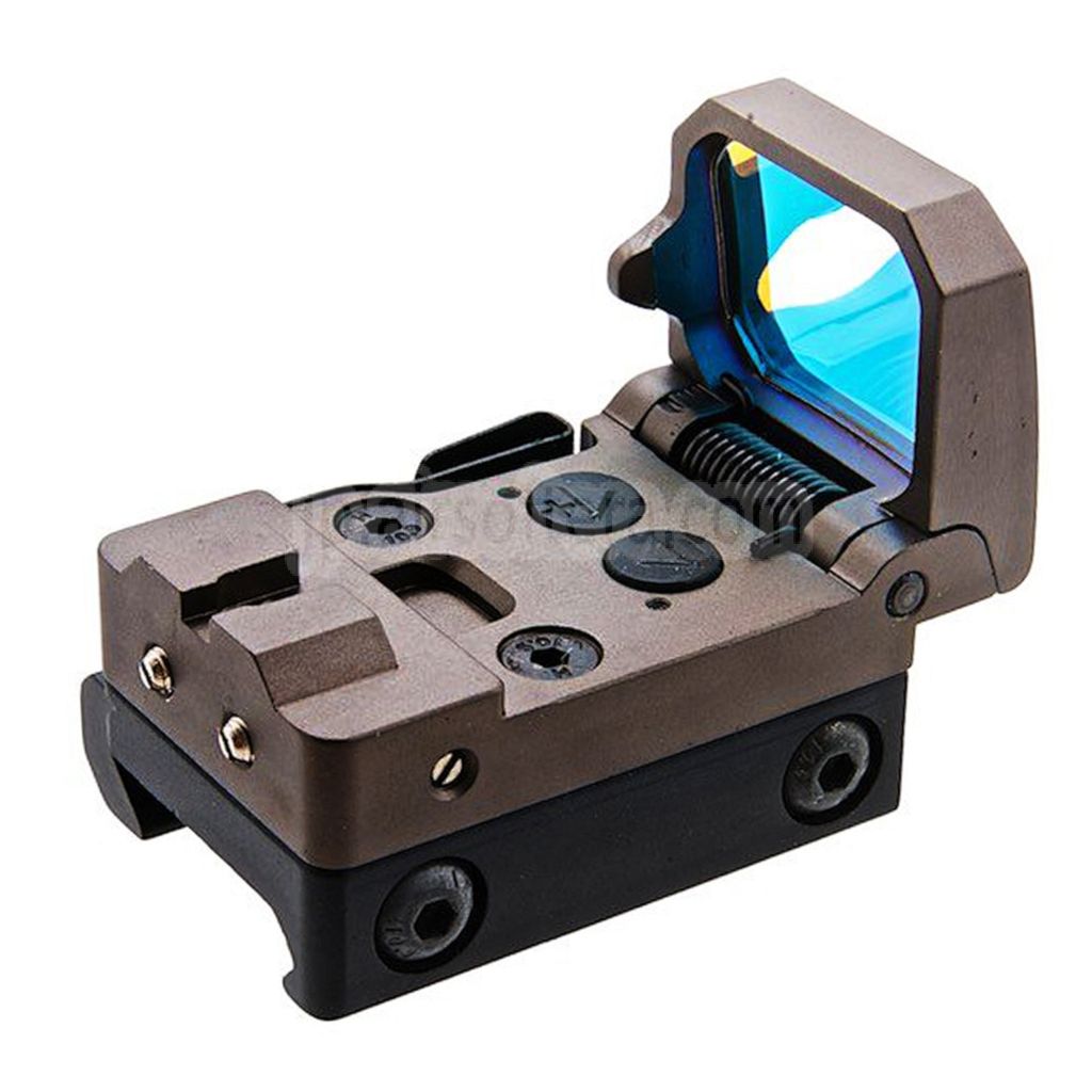 SOTAC CNCアルミニウム 調整式RMTフリップアップ レッドドットサイト