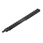 VFC CNCアルミ製 210mm M1913 20mmピカティニーレール アダプター付き CYBERGUN FNC GBBライフル エアソフトガン対応 ブラック