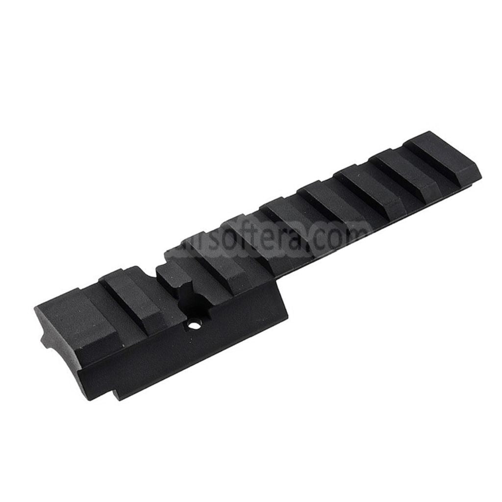 Novritsch 100mm 9スロットオプティックピカティニーレール（SSP5（6インチバージョン）GBBピストル対応）エアソフトガン ブラック