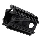 LCT 3面75mm 7スロット 20mmピカティニーサプレッサーレール AS VAL VSSシリーズライフル用 ブラック