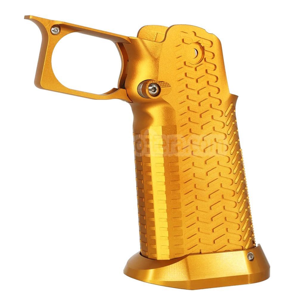 5KU CNCアルミグリップセット タイプ5 東京マルイ HI-CAPAシリーズ GBBピストル対応