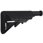 CYMA LMTスタイル 5ポジション 伸縮式クレーンストック(バッファーチューブ付き)  M4 M16シリーズAEGライフルエアソフトガンに適しています  ブラック