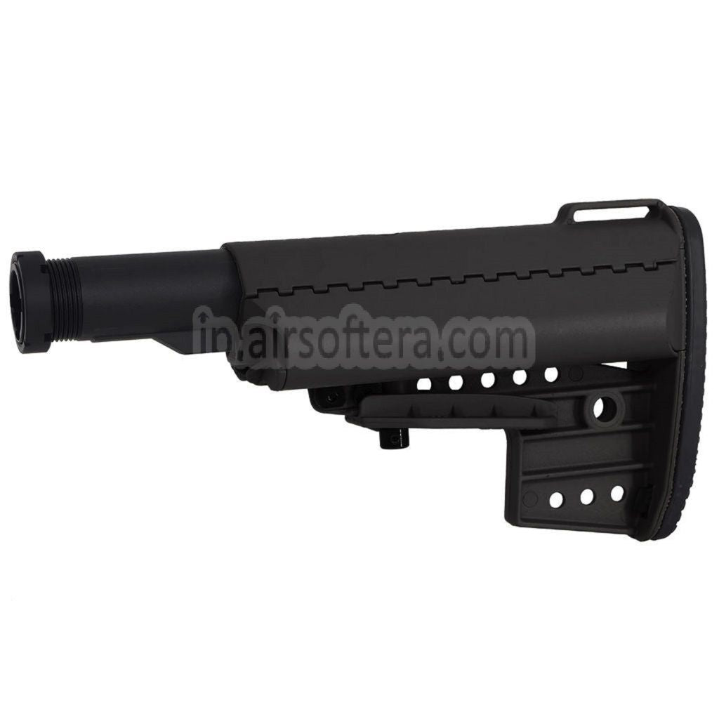 CYMA VLT Clubfoot バッファーチューブ付き5ポジション格納式ライフルストック  M4 M16シリーズAEGライフルエアソフトガンに適しています