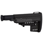 CYMA VLT Clubfoot バッファーチューブ付き5ポジション格納式ライフルストック  M4 M16シリーズAEGライフルエアソフトガンに適しています