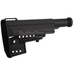 CYMA VLT Clubfoot バッファーチューブ付き5ポジション格納式ライフルストック  M4 M16シリーズAEGライフルエアソフトガンに適しています