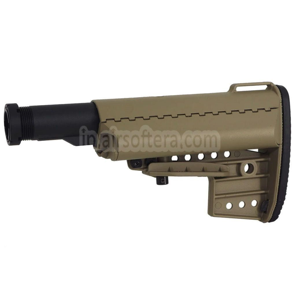 CYMA VLT Clubfoot バッファーチューブ付き5ポジション格納式ライフルストック  M4 M16シリーズAEGライフルエアソフトガンに適しています
