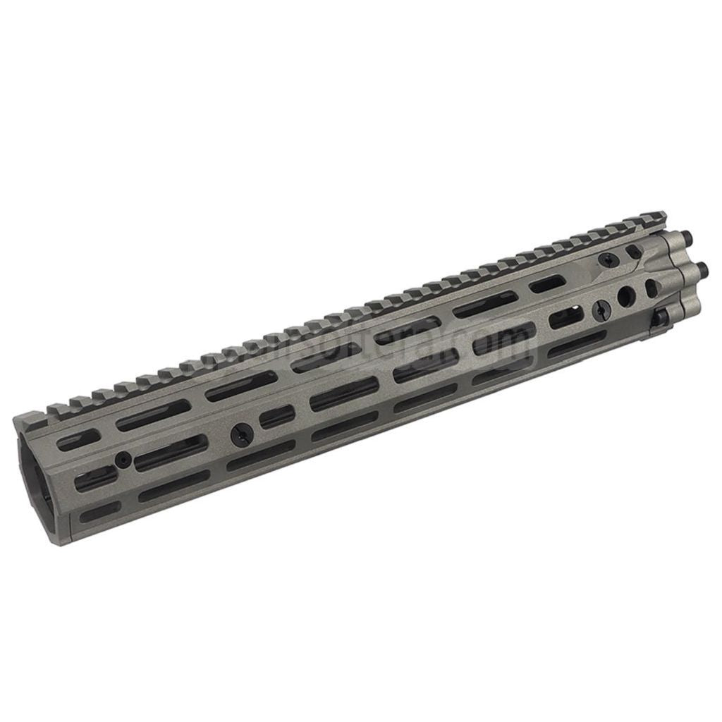 CYMA EMG Daniel Defense ライセンス取得済み CNC アルミ製 12.5インチ フリーフロート M-LOK RIS III ハンドガードレールシステム M4 M16シリーズ AEGライフル エアガン