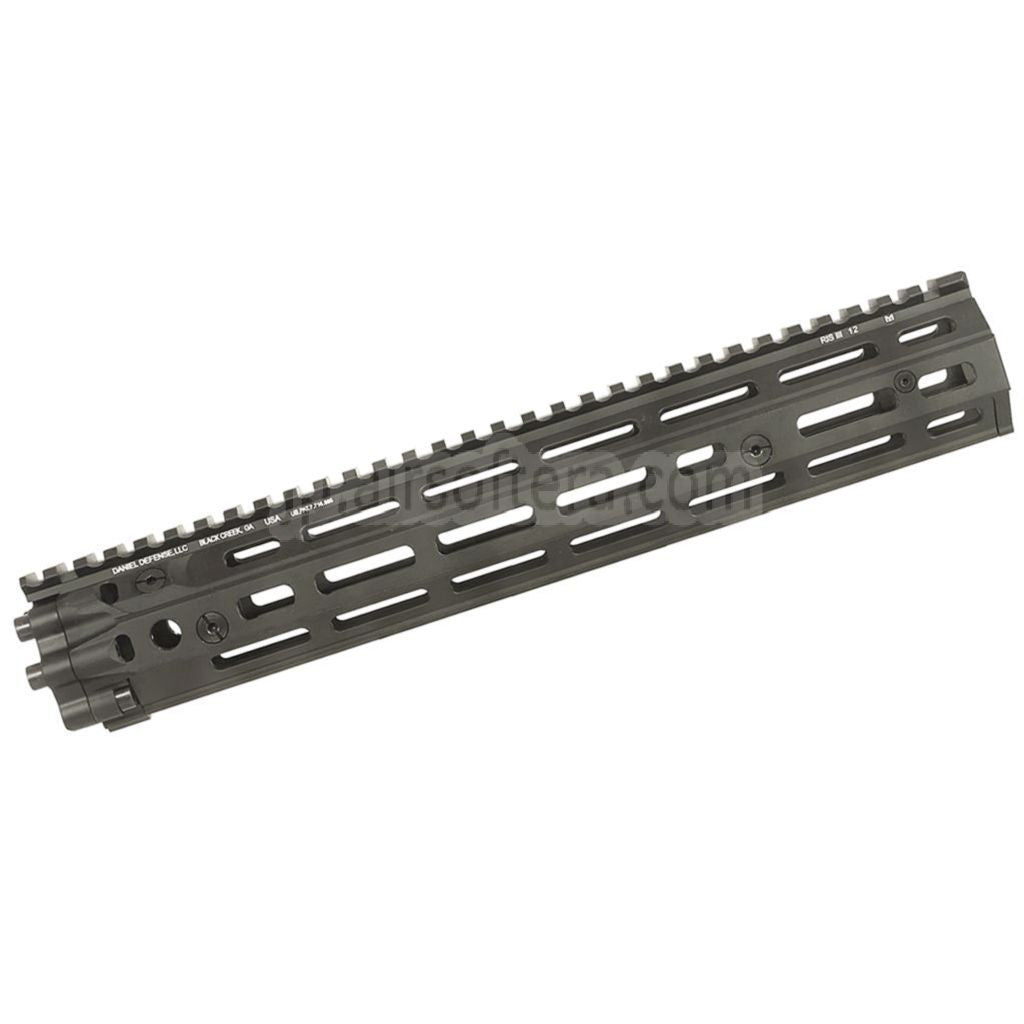 CYMA EMG Daniel Defense ライセンス取得済み CNC アルミ製 12.5インチ フリーフロート M-LOK RIS III ハンドガードレールシステム M4 M16シリーズ AEGライフル エアガン