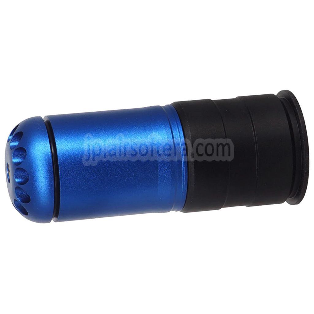 CYMA 120発 40mm M203 グレネード ガスカートリッジ シェル ブルー/ブラック