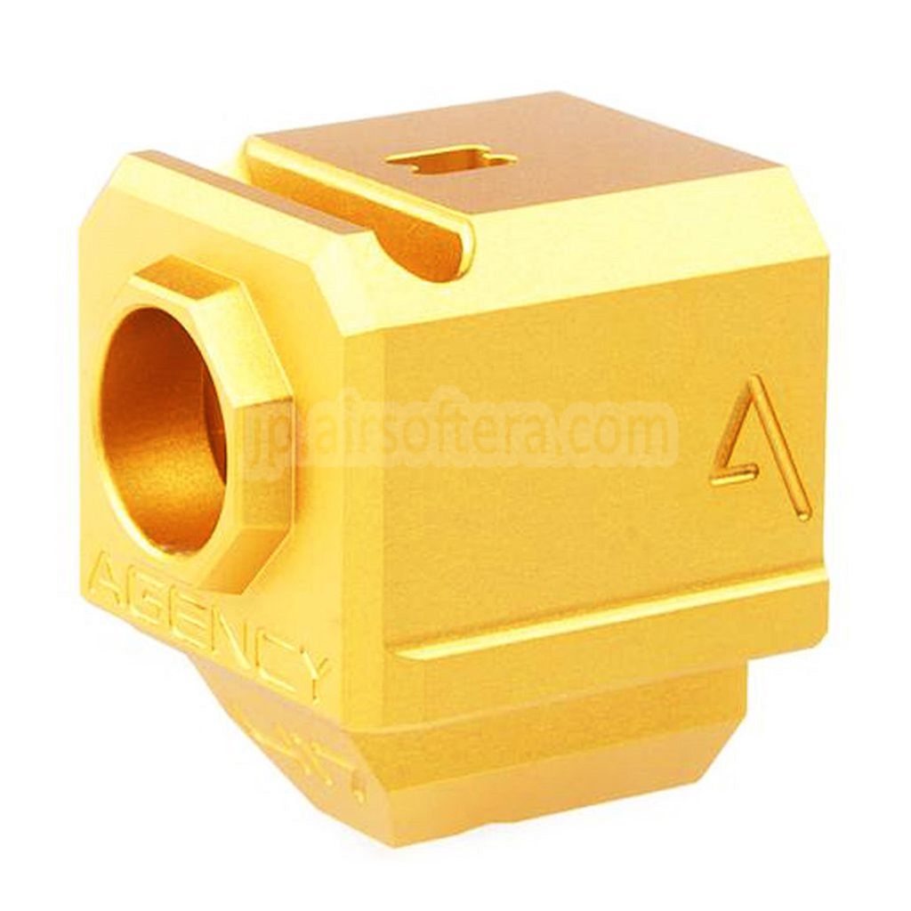 RWA Agency Arms 417 シングルポート コンペンセイター - 14mm 逆ネジ 反時計回り Elite Force UMAREX VFC WE (WE-Tech) Gシリーズ GBBピストル対応 エアソフト