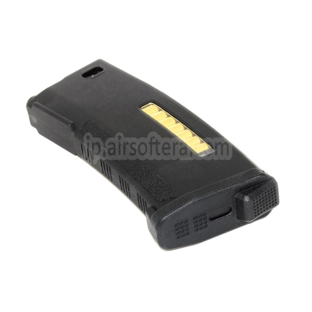 PTS 150発ミッドキャップ EPM強化ポリマーマガジン M4 M16シリーズAEGライフル対応 エアソフトガン ブラック