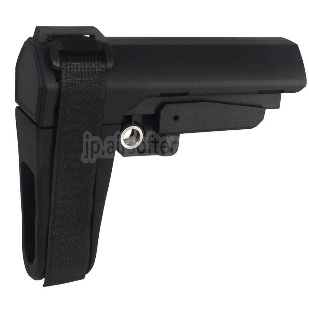 CYMA SBスタビライジングブレースライフルストック  M4 M16シリーズAEGライフルエアソフトガンに適しています  ブラック