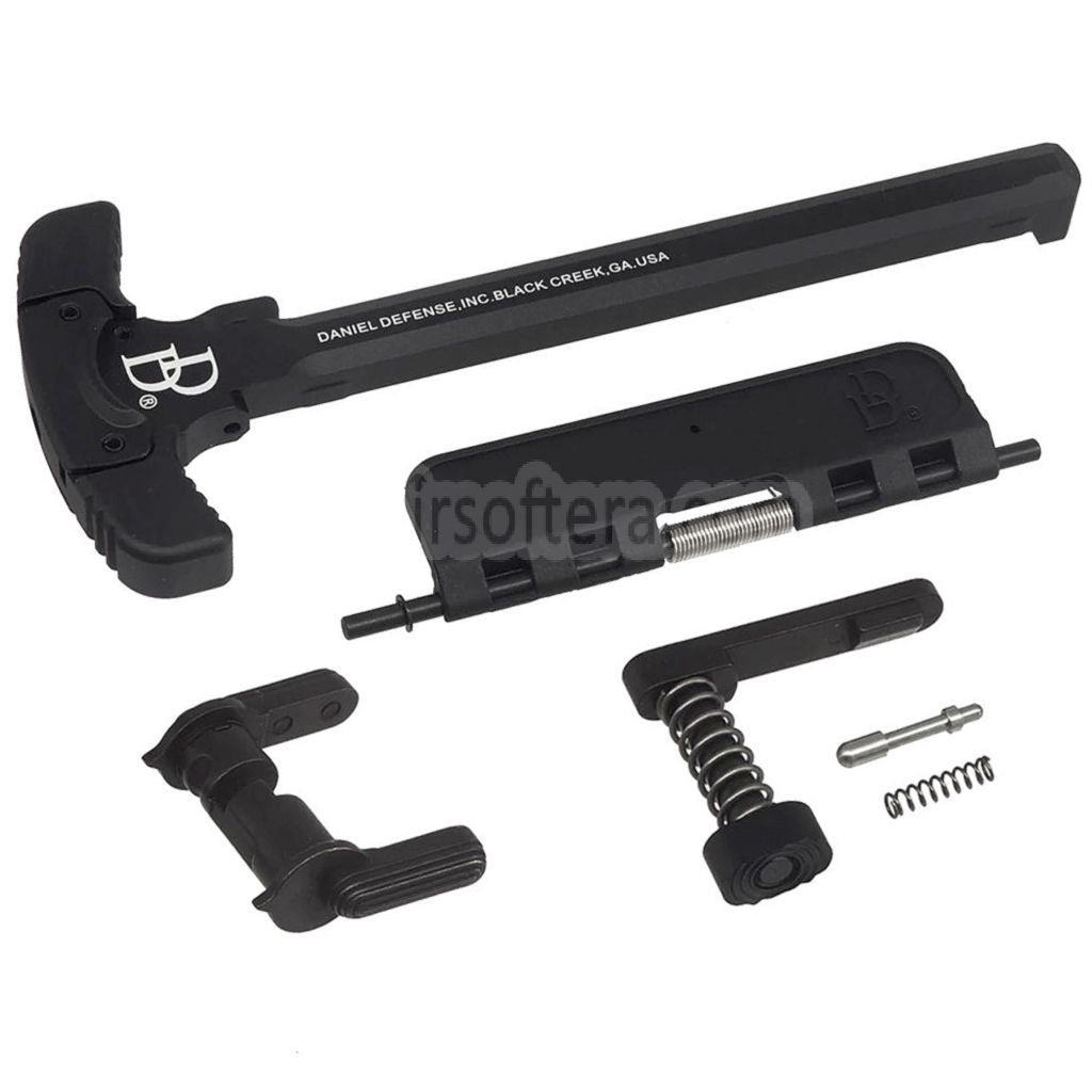 CYMA CGS Daniel Defense CNC強化コンボセットレシーバーパーツ   CYMA CGS M4シリーズGBBライフルエアソフトガンに適合  ブラック