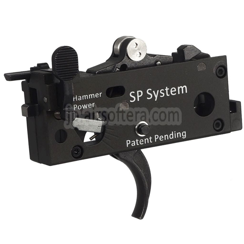 CYMA CGS 調整可能なアップグレードされた軽いトリガープル完全なトリガーボックス  CYMA CGS M4シリーズGBBライフルエアソフトガンに適合  ブラック