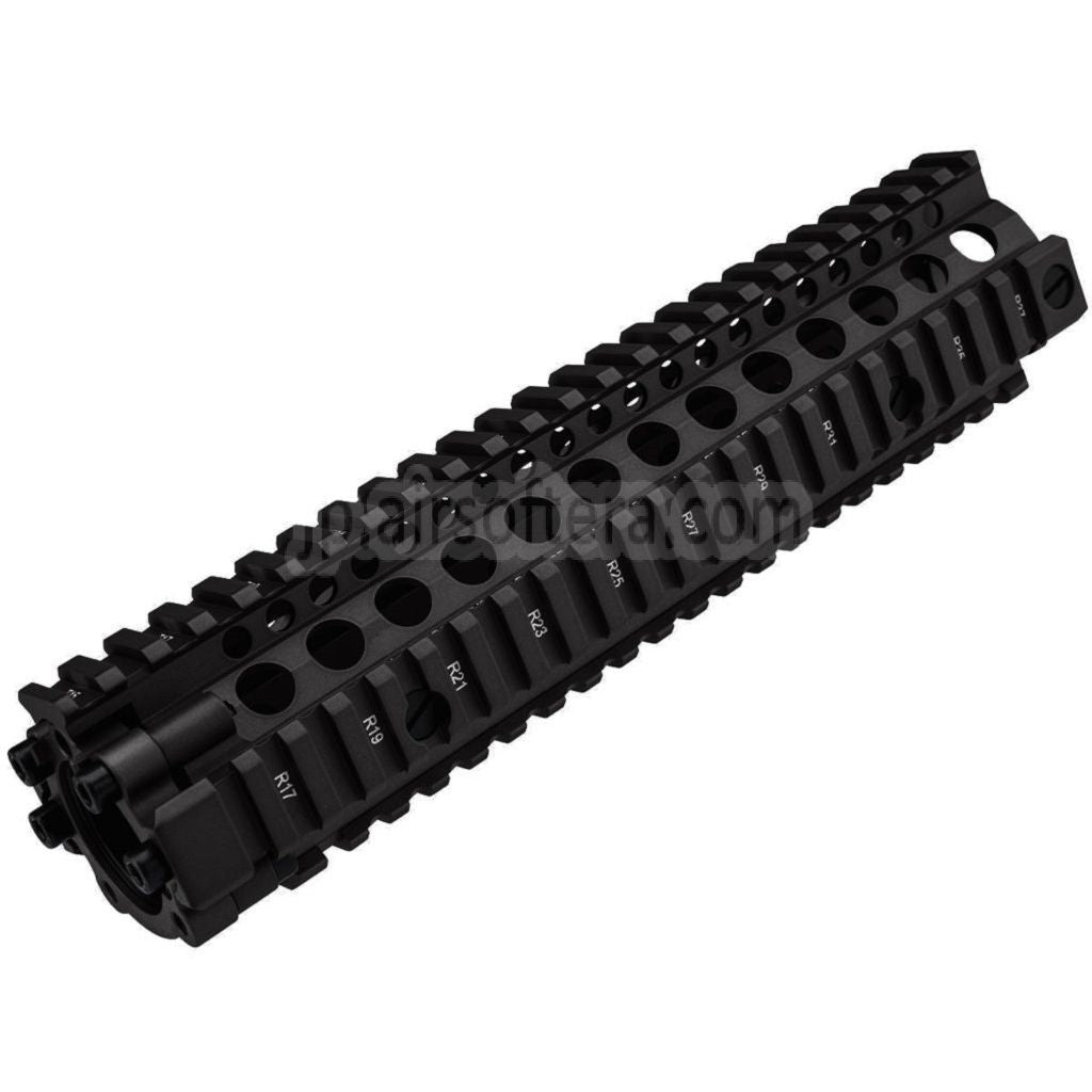 CYMA 241mm アルミニウム MK18スタイル RASハンドガードレールシステム  M4 M16シリーズAEGライフルエアソフトガンに適しています  ブラック