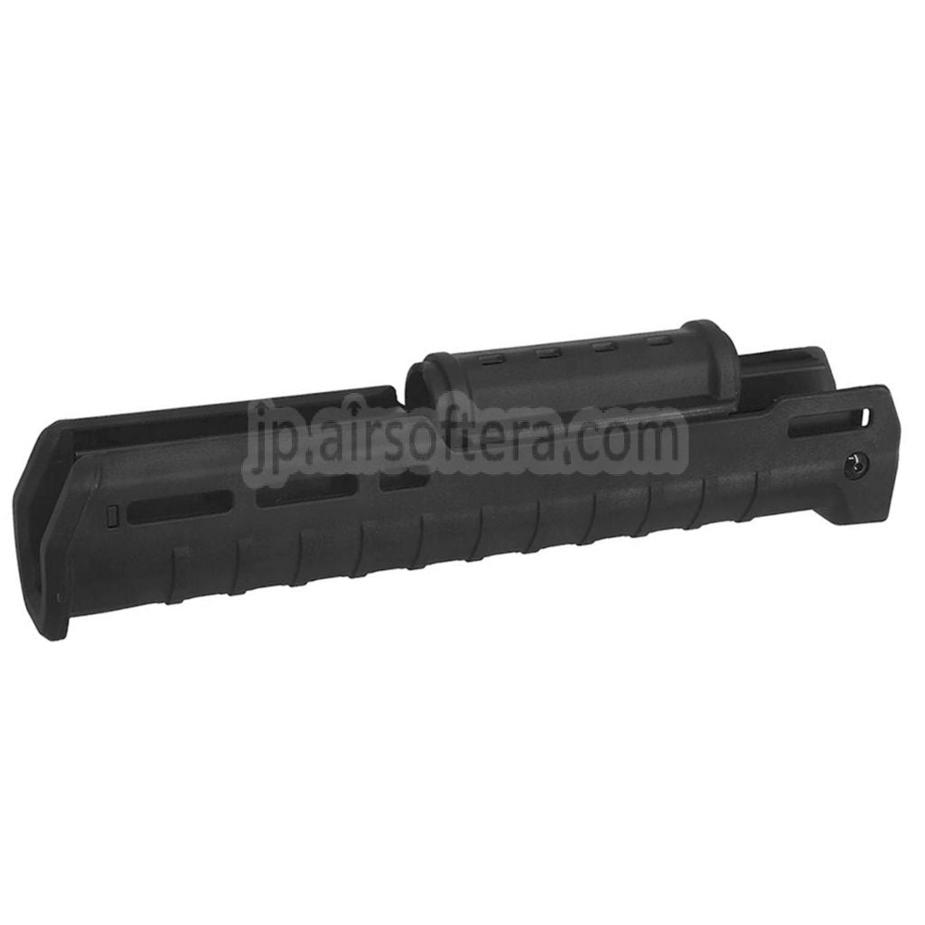 CYMA 297mm ポリマーZHUKOVスタイル  AKM M-LOK 上部下部ハンドガードシステム    CYMA CM077 AK Zhukovシリーズ 電動ガンライフル エアソフトガンに最適  ブラック