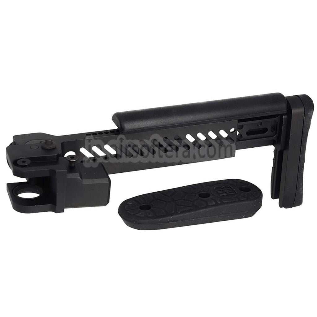5KU PT-5 サイドフォールディングライフルストック   GHK AK AIMS AKMシリーズGBBライフルエアソフトガンに最適
