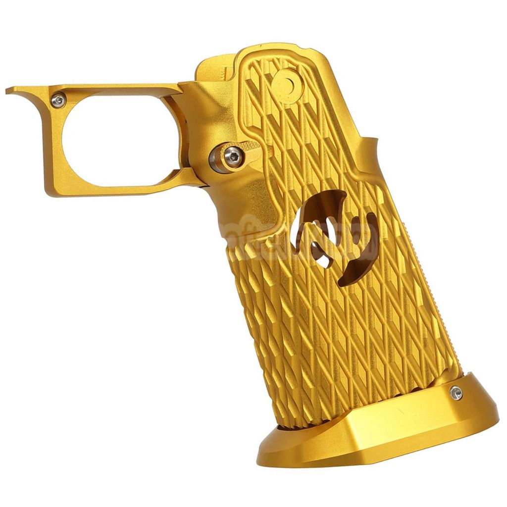 5KU CNCアルミグリップ タイプ-6  東京マルイ Hi-Capa 5.1 4.3シリーズ GBBピストル エアソフトガンに適合