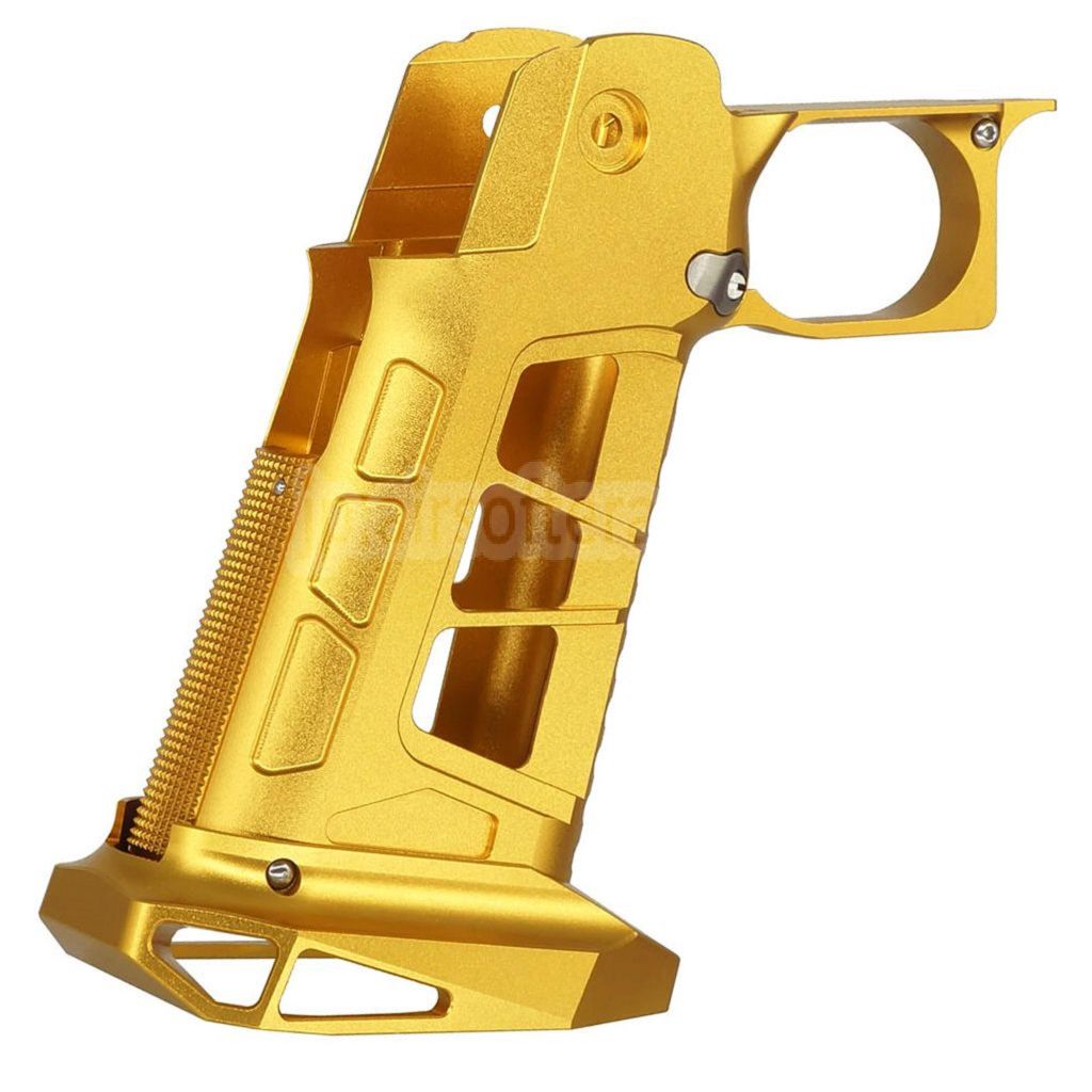 5KU CNCアルミグリップ タイプ-7  東京マルイ Hi-Capa 5.1 4.3シリーズ GBBピストル エアソフトガンに適合