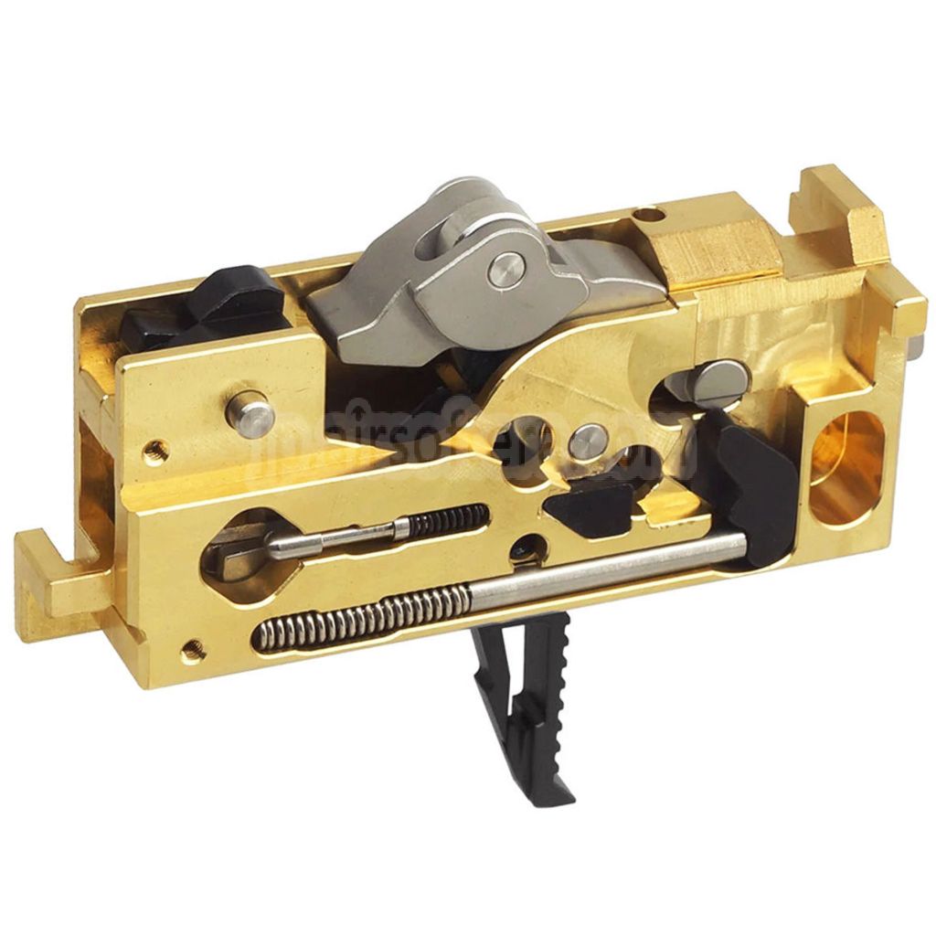 G&P EMG Strike Industries CNC アルミニウム 調整可能なトリガーボックス    東京マルイMWS M4シリーズGBBライフルエアソフトガンに適合