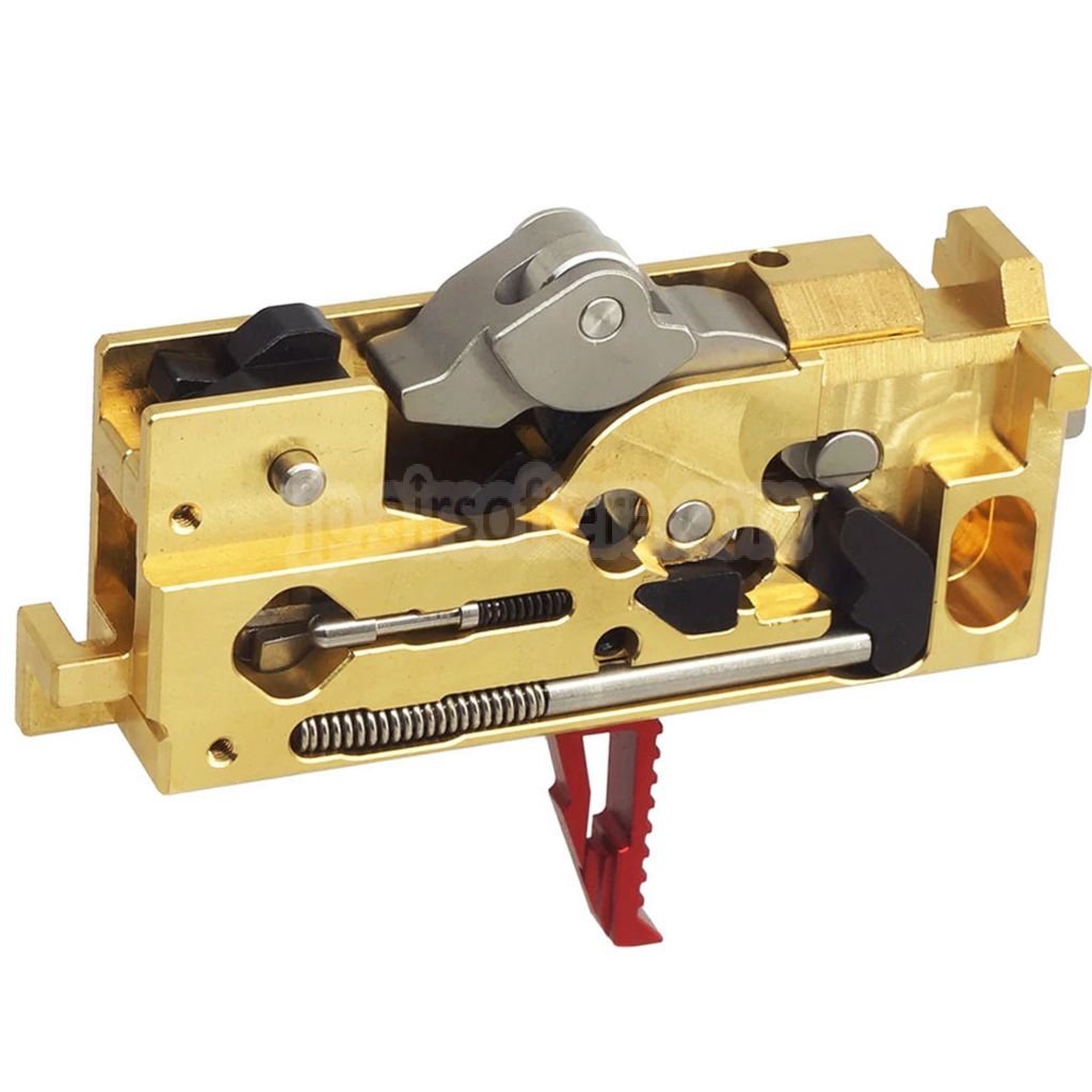 G&P EMG Strike Industries CNC アルミニウム 調整可能なトリガーボックス    東京マルイMWS M4シリーズGBBライフルエアソフトガンに適合