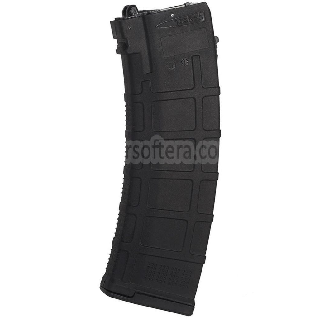 WELL PRO 24発 ポリマー PMAG Co2マガジン    Well / WE G74A AK74シリーズGBBライフルエアソフトガンに適しています    ブラック