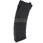 WELL PRO 24発 ポリマー PMAG Co2マガジン    Well / WE G74A AK74シリーズGBBライフルエアソフトガンに適しています    ブラック