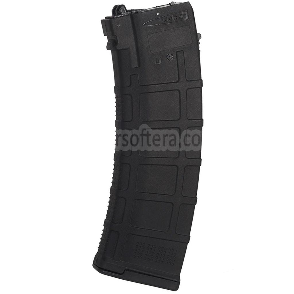WELL PRO 24発 ポリマー PMAG ガスマガジン    Well / WE G74A AK74シリーズGBBライフルエアソフトガンに適しています    ブラック