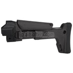 5KU ACRスタイル 7-ポジション サイドフォールディング式格納式ライフルストック   CYMA MP5シリーズ電動ガンライフルエアソフトガンに最適