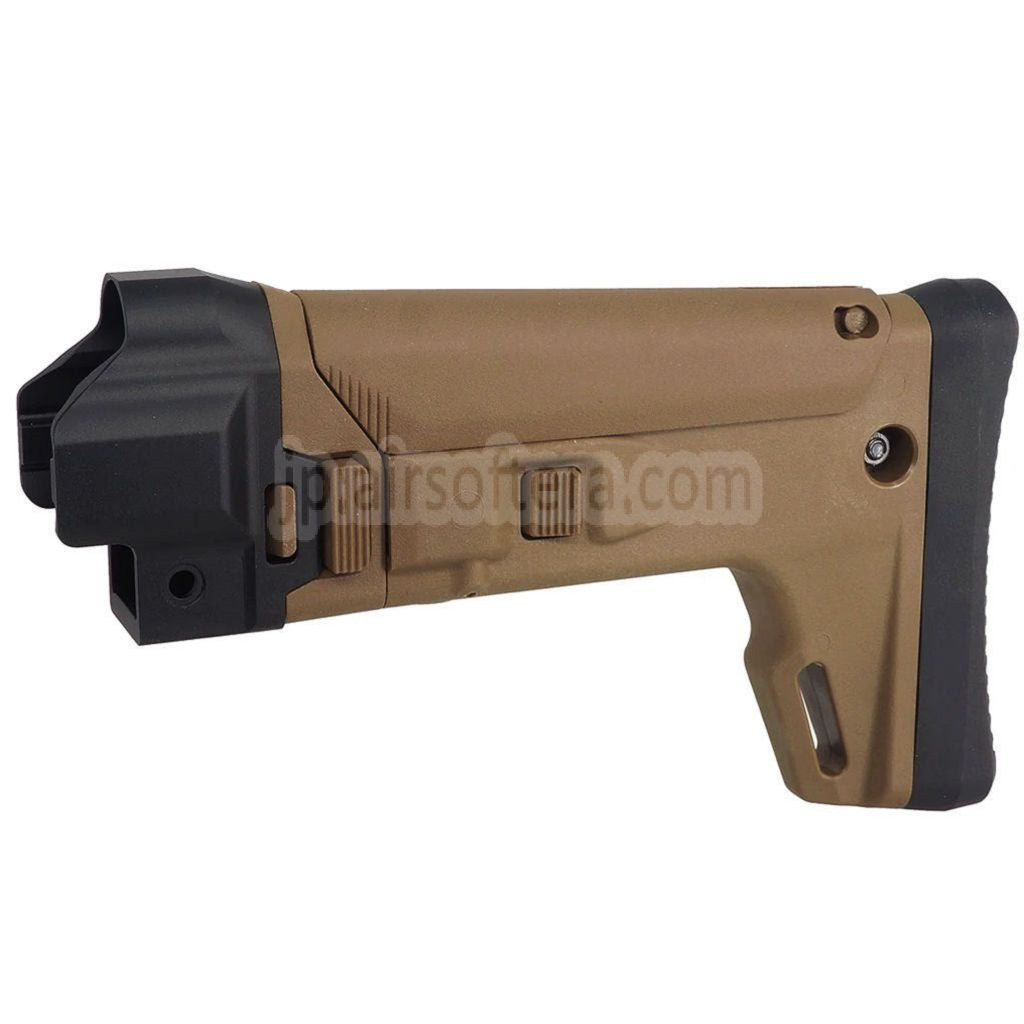 5KU ACRスタイル 7-ポジション サイドフォールディング式格納式ライフルストック   CYMA MP5シリーズ電動ガンライフルエアソフトガンに最適