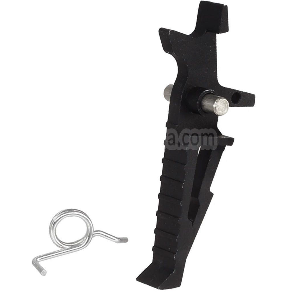 E&C アルミニウムSIスタイルスピードトリガー   M4 M16シリーズAEGライフルエアソフトガンに適しています