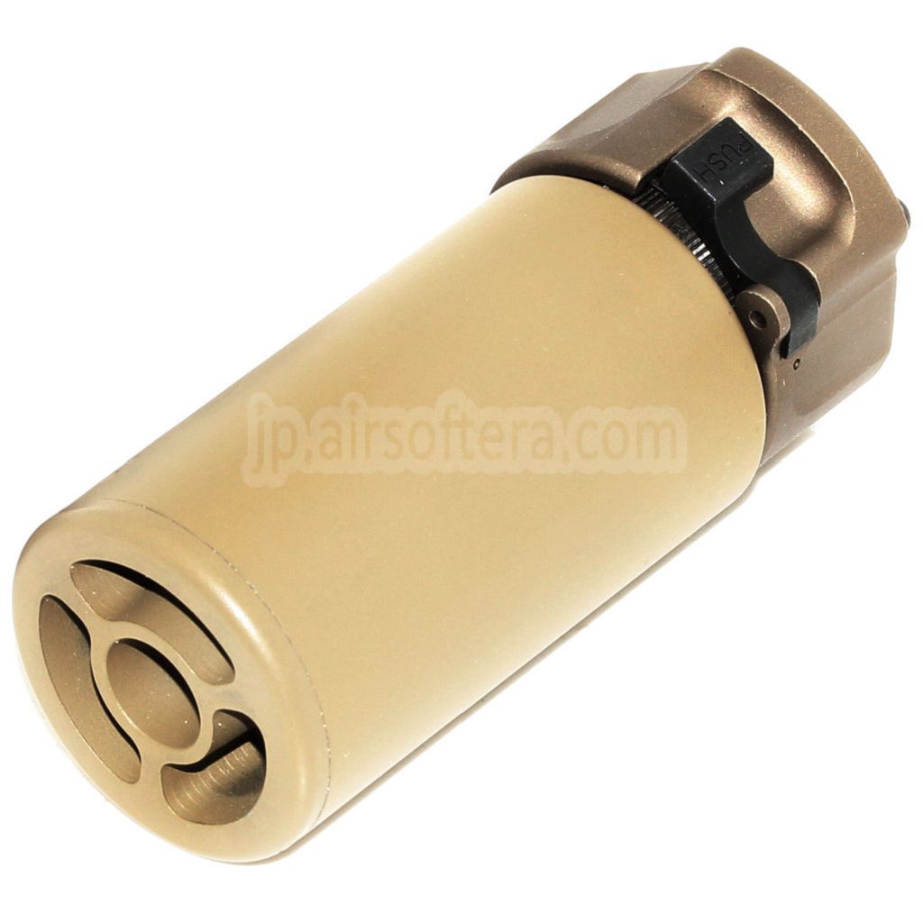 E&C 94mm Warden QDクイックデタッチサイレンサー -14mm CCW 反時計回りネジ式フラッシュハイダー付き