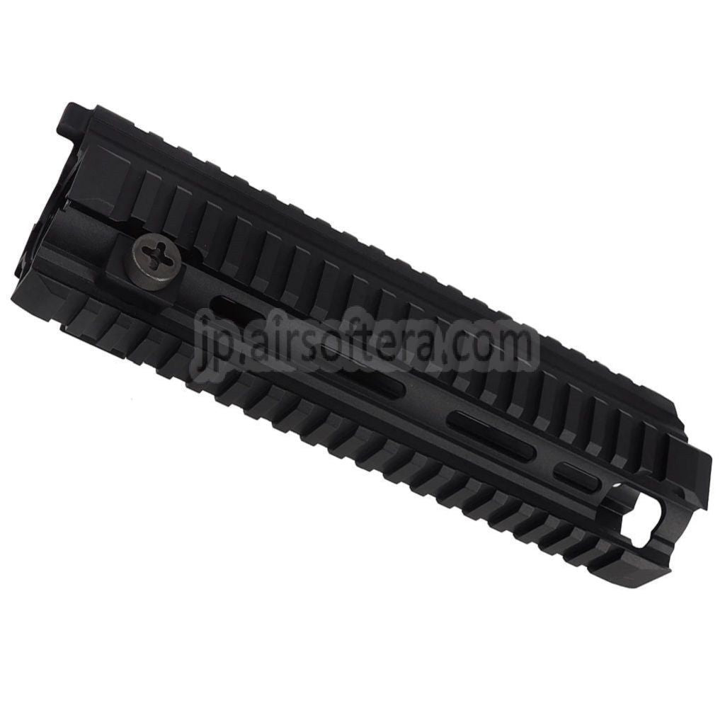 E&C 9インチ 416Dスタイル ハンドガードレールシステム   E&C VFC HK416シリーズAEGライフルエアソフトガンに適合  ブラック
