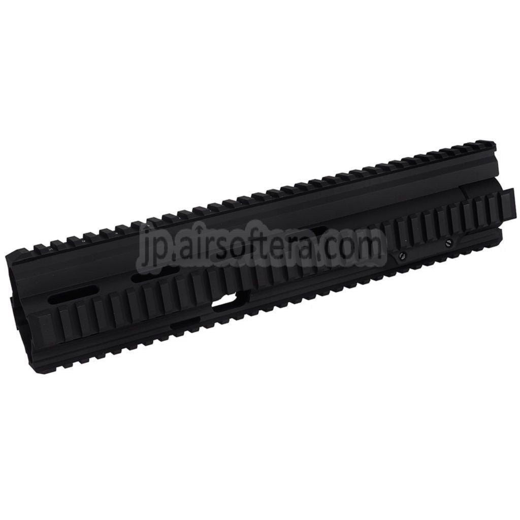 E&C 13インチ HK417 DMRスタイル ハンドガードレールシステム  E&C VFC 417 DMRシリーズAEGライフルエアソフトガンに適しています ブラック