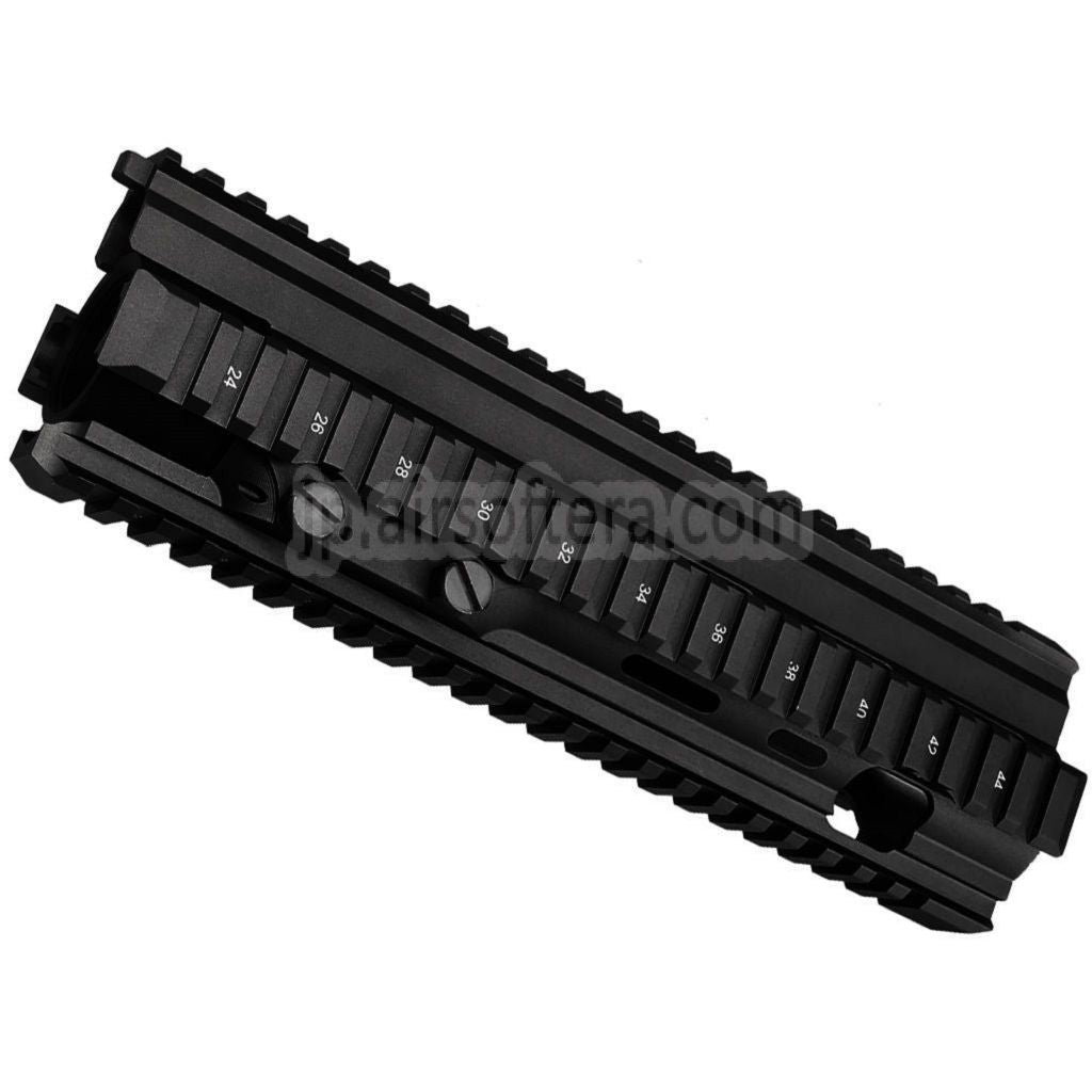 E&C 10インチ HK417 DMRスタイル ハンドガードレールシステム   E&C VFC 417 DMRシリーズAEGライフルエアソフトガンに適しています